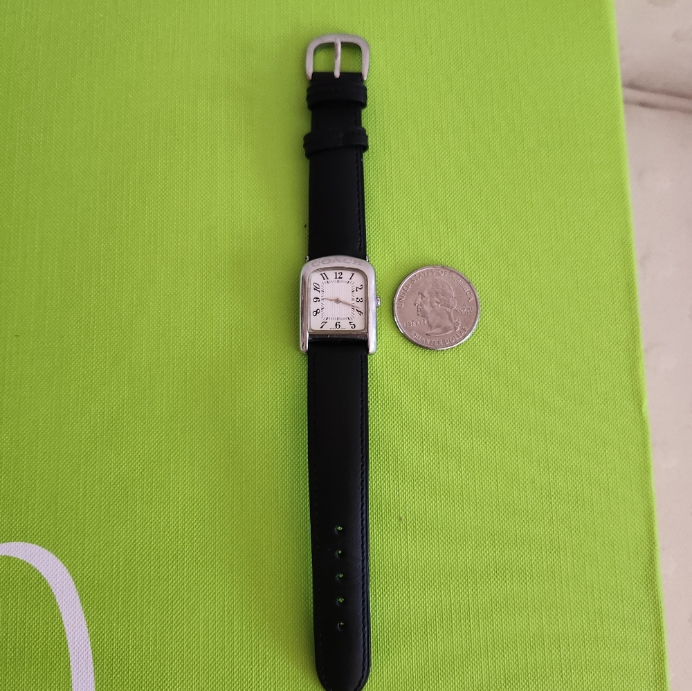 Coach black watch 7"